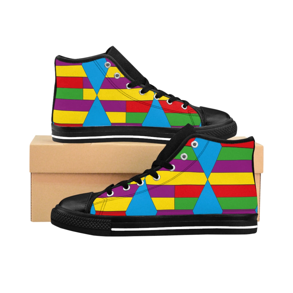 Rainbow Women's High-top Sneakers