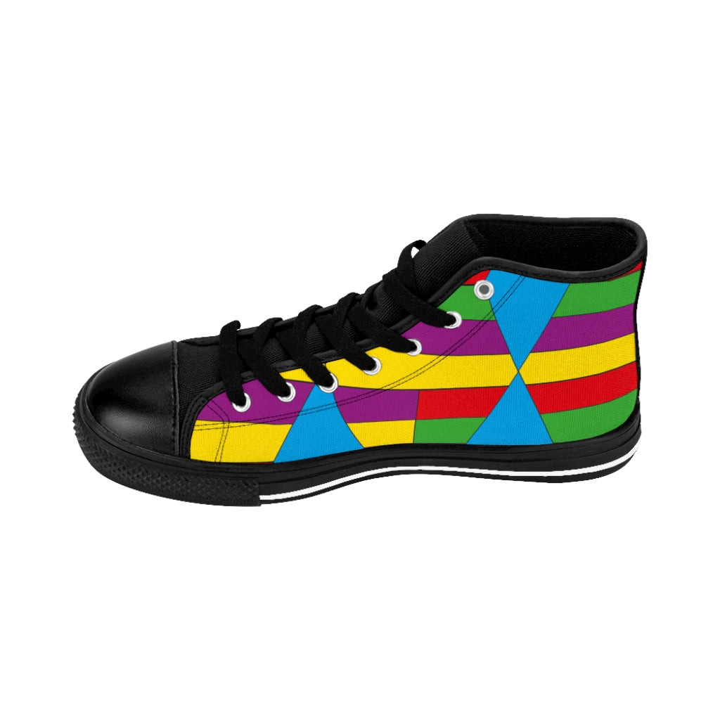 Rainbow Women's High-top Sneakers