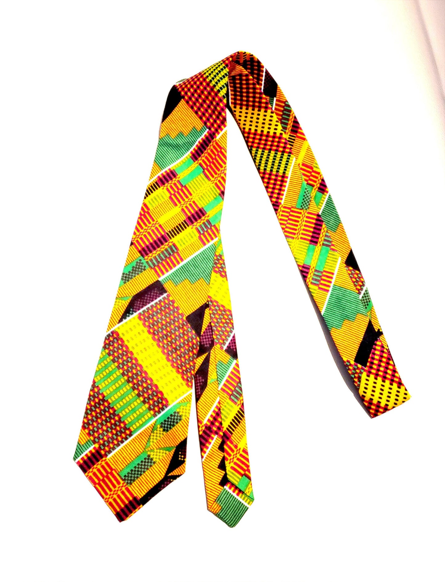 Tie and bow ties kente african Print